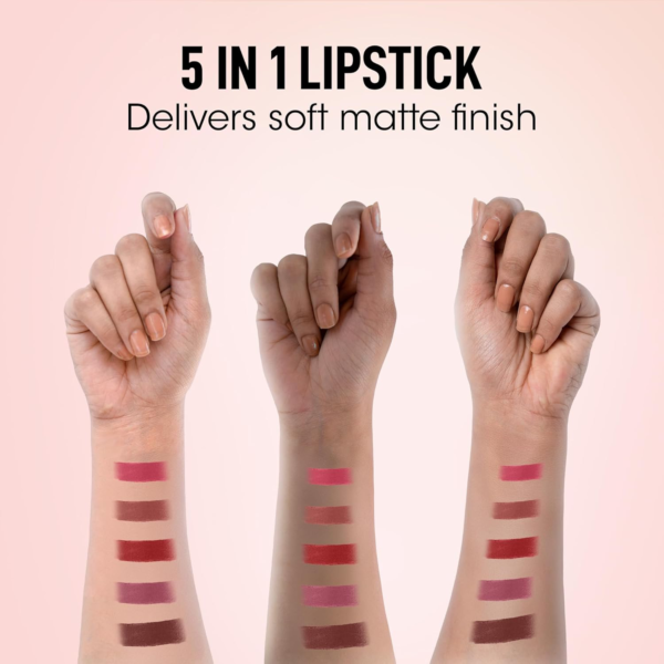 5in1Lipstick-07.png OG Beauty 5-in1 Sensational Lipstick (7.5 GM)