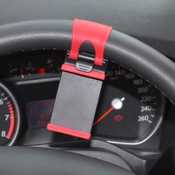600705.jpg Car Steering Wheel Mobile Holder