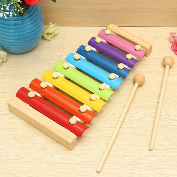 Wooden Xylophone Musical Toy for Children (MultiColor)
