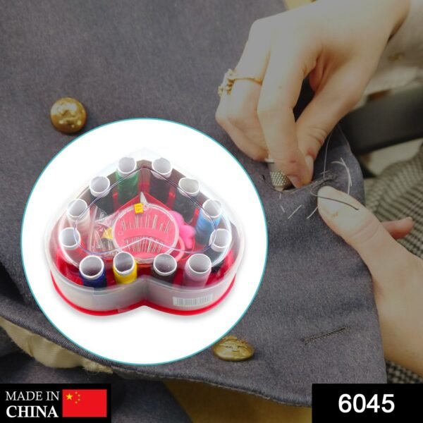 6045_f3cdc2e8-124f-4599-ad5a-5dc03db6b414.jpg Heart-Shaped Sewing Box Multi-Functional Convenient Sewing Tools