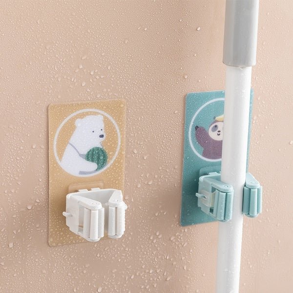 608188a9f4b336e72318c2f8-4-large_d4a3ab57-c236-478a-b94a-2c72aa14db52.jpg Magic Sticker Series Self Adhesive Mop and Broom Holder