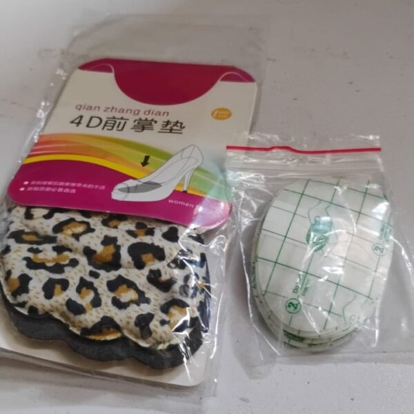 High Shoe Heel Cushion Inserts Non Slip Prevent Calluses Insole (1 Pair / Mix Design)