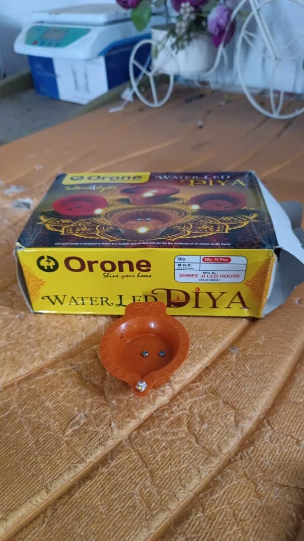 60c9ecce-2d01-4cdd-a4bc-d8798f6ace1c.jpg Flower Water Sensor Diyas for Diwali Decoration, Diwali (12 Pcs Set)