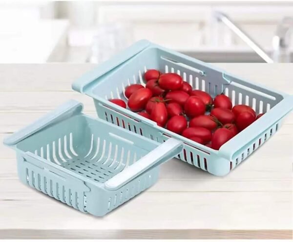 614zo2F4wZL._SL1100.jpg Virgin Freeze Storage Unbreakable Adjustable basket with Extra Storage