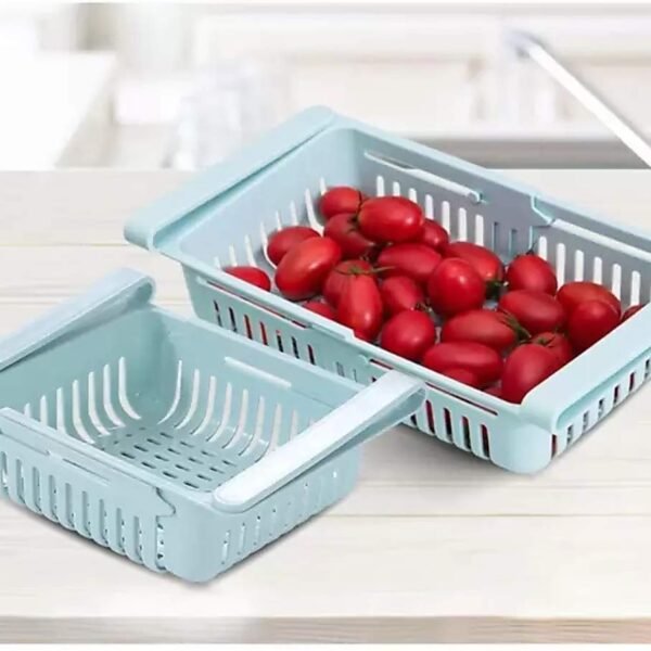 614zo2F4wZL._SL1100.jpg Virgin Freeze Storage Unbreakable Adjustable basket with Extra Storage