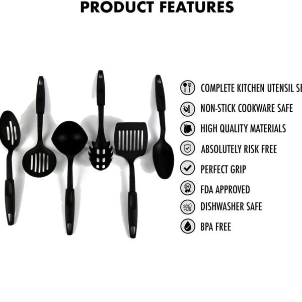 Heat-Resistant Non-stick Spoon Tools Set (Set of 6)