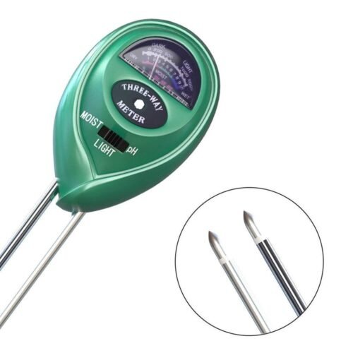 618DhksTyKL._SL1024.jpg Soil Tester 3-in-1 Plant Moisture Sensor (Green)