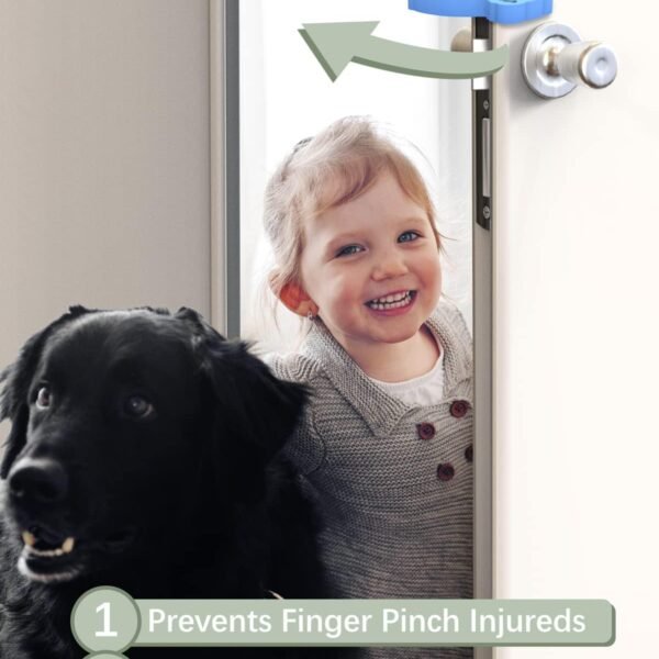 Animal Shape Door Stopper Lock Safety Guard (2pc Set)