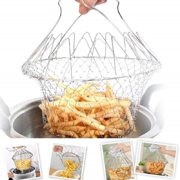61CXEsSiZQL._SL1100.jpg Foldable Strainer Chef Basket