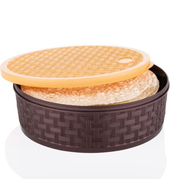 Round Plastic Masala Spice Box