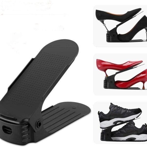 Adjustable Folding Shoe Slots Organizer