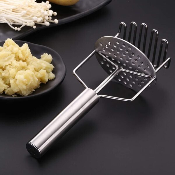 Stainless Steel Hand (Mash for Dal / Vegetable / Potato / Baby Food / pav bhaji)