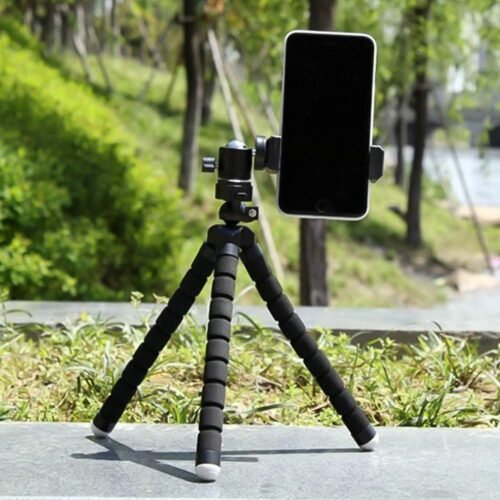 61V4t1sqKGL._SL1000_b7a488c5-6821-47a5-9e94-633b74ebbbca.jpg Portable Mini Octopus Tripod with Phone Holder for Selfies