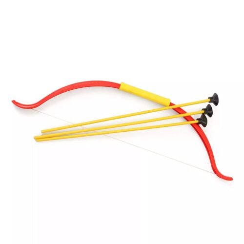 Kids Archery Sport Bow and Arrow Toy Set with Quiver to Hold Arrows