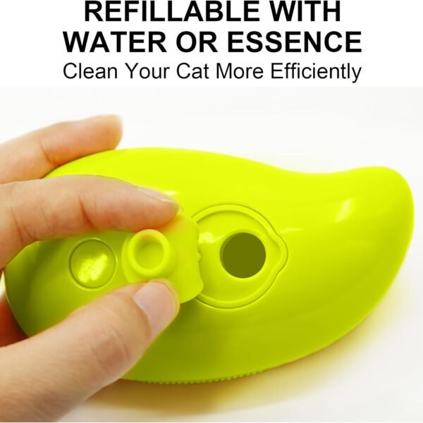 3-in-1 Cat Steamy Brush – Self-Cleaning Pet Grooming & Hair Removal Comb