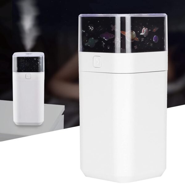 61Y0cYASJ9L._SL1500.jpg Star Night Light Projector Humidifier (300ml): Ultrasonic, LED Night Light, Kids Room