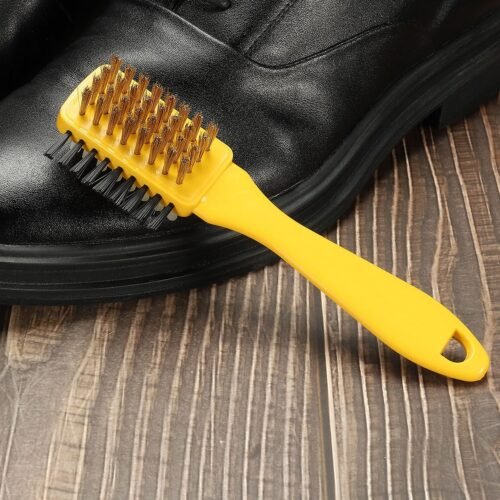 3 Side Portable Multifunctional shoe brush Cleaning Brush, Shoe Brush Excellent Quality and ular