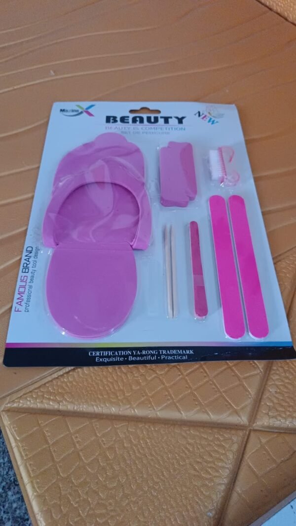 Personal Foot Care Tool Kit Pedicure Accessories Kit (9 Pcs Set)