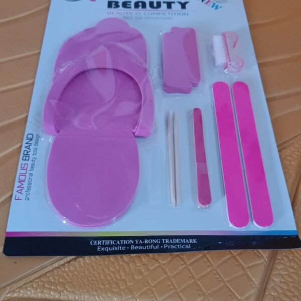 Personal Foot Care Tool Kit Pedicure Accessories Kit (9 Pcs Set)