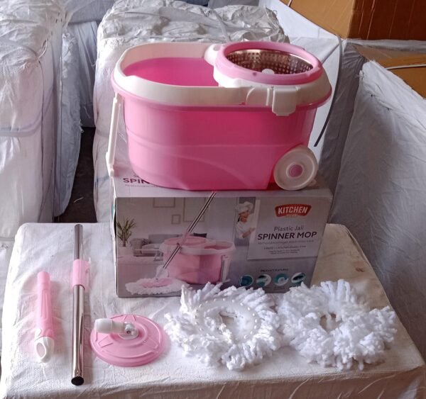 Spin Mop with Bucket for Floor Cleaning - Magic Mop Set