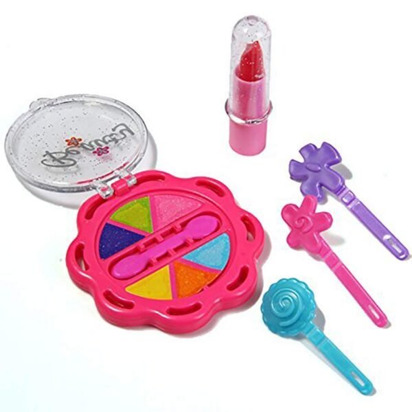 61njCc4DboL._SL1100.jpg Beauty Make up Set for Kids Girls with Fold-able Suitcase (Multicolour)