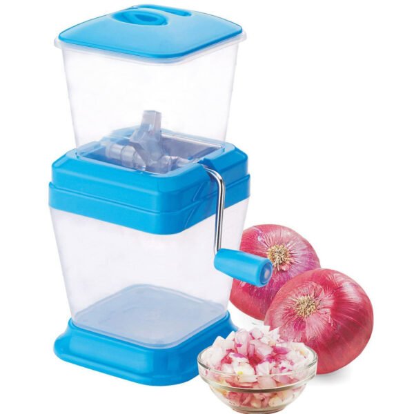 61qPlLxeE1L._SL1300.jpg Plastic Vegetable Chopper Cutter with Stainless Steel Blade