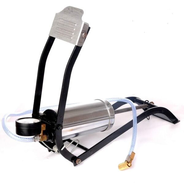 Heavy Duty Steel Foot Pump for Bike, Car, Cycle & More Vehicles