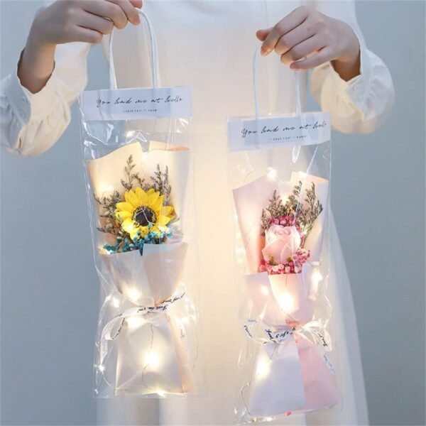 Home Decoration Rose Hand Made Valentine's Day Artificial Flowers(1 Pc)