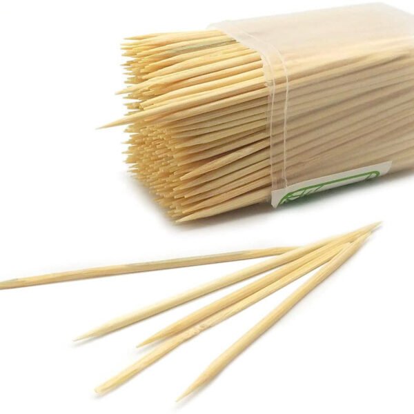 Wooden Toothpicks with Dispenser Box