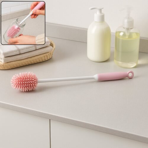 Silicone Bottle Brush Cleaner Brush for Hydro Flask/Vacuum Bottle for Water Bottle