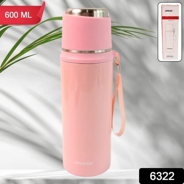 62977e5c-3690-4773-bfd4-ab9f3c3e0081.jpg Stainless Steel Vacuum Insulated water Bottle 600ml Approx