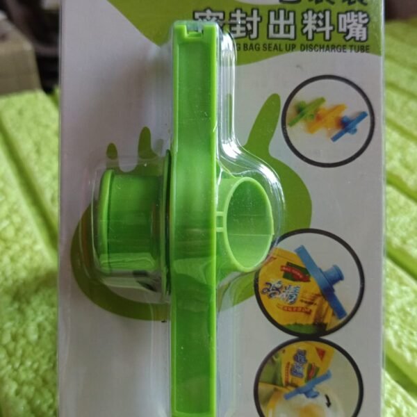 Food Storage Sealing Clip Solid Color Seal Pour Bag Clip Snack Bag  (1 Pc)