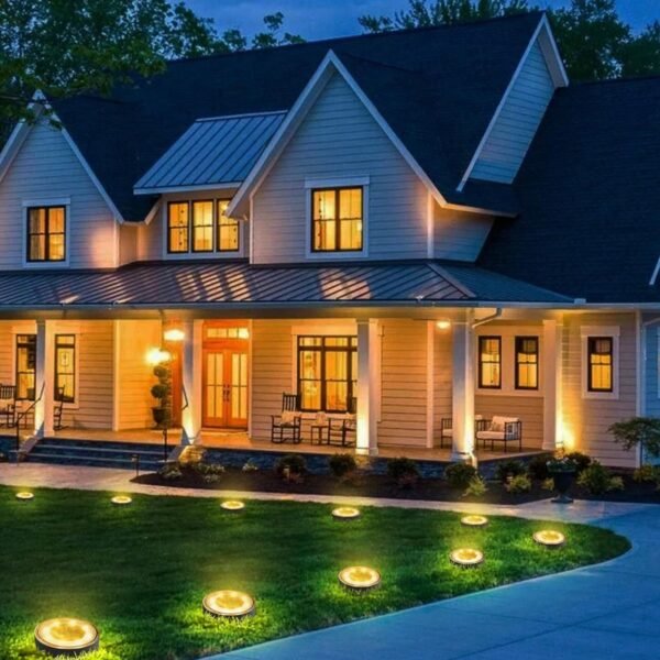 4 Pack Solar Ground Lights