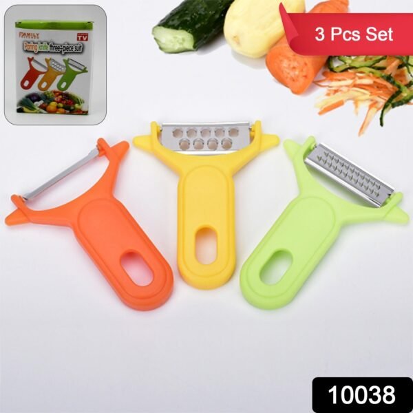 Peeler Slicers Shredders for Fruits and Vegetables (3 Pcs Set)