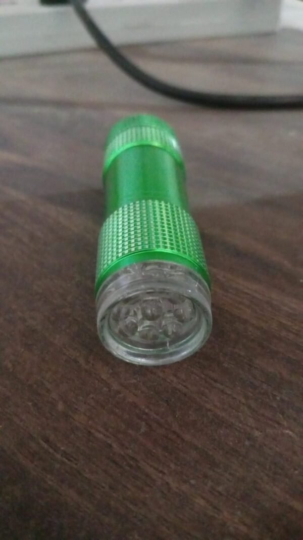 Mini Pocket Torch with 9 LED Bulbs – Super Bright Flashlight