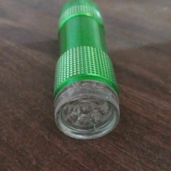 Mini Pocket Torch with 9 LED Bulbs – Super Bright Flashlight