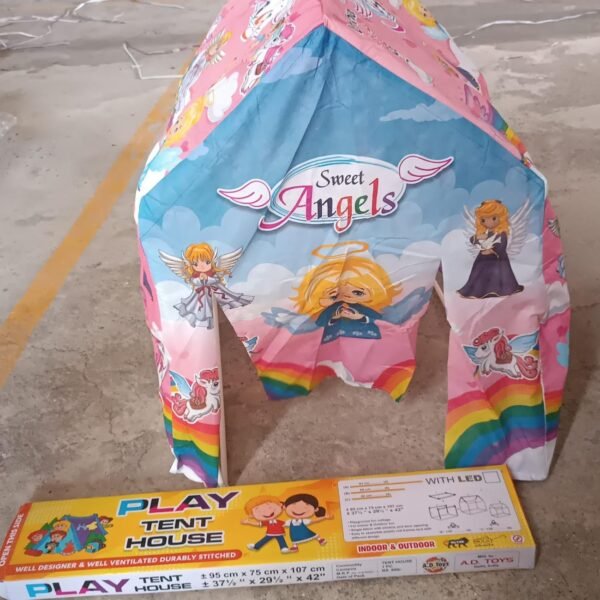 Jumbo Size Go to School Kids Play Tent House (Multicolour)
