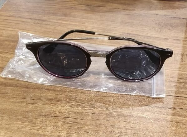 6460d8b8-b0e6-4c5d-91fc-3e640b7c89f7.jpg Pink UV Protected Round Sunglasses, classic Sunglasses for Men & Women, Lightweight