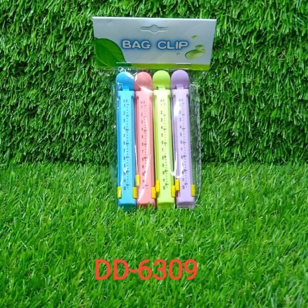 4-Piece Food Sealing Clips – Securely Seal Packaged Foods & Prevent Contamination