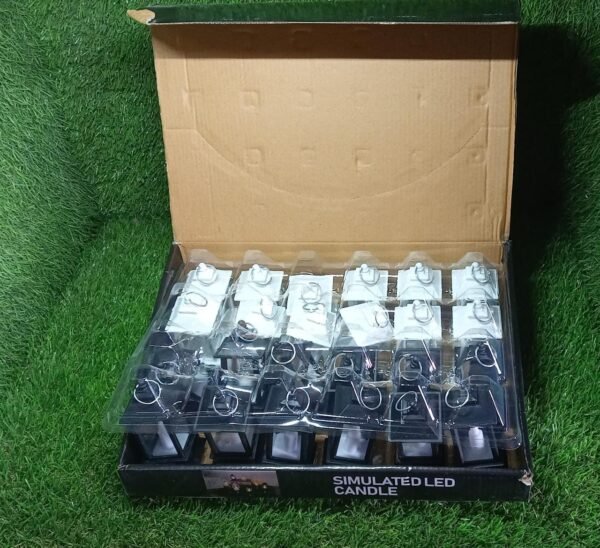 Classic Style Lantern With Artificial Rustic Battery-Operated Flameless Candle Light For Home Decoration (Pack of 24)