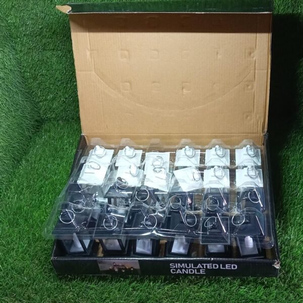 Classic Style Lantern With Artificial Rustic Battery-Operated Flameless Candle Light For Home Decoration (Pack of 24)