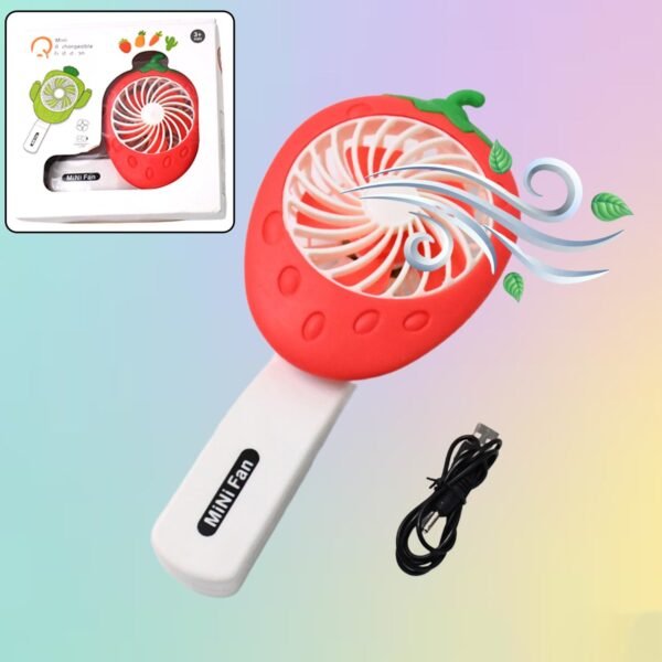 USB Operated Handheld Mini Fan ( Mix Colour)