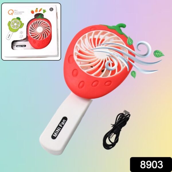 USB Operated Handheld Mini Fan ( Mix Colour)
