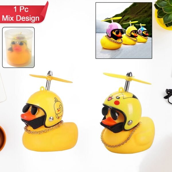6565_e1e36ed3-8a2b-4961-89e4-997047ab85c9.jpg Beautiful Duck Car Ornaments Duck Bicycle Bell Propeller Helmet (1 Pc / Mix Design)
