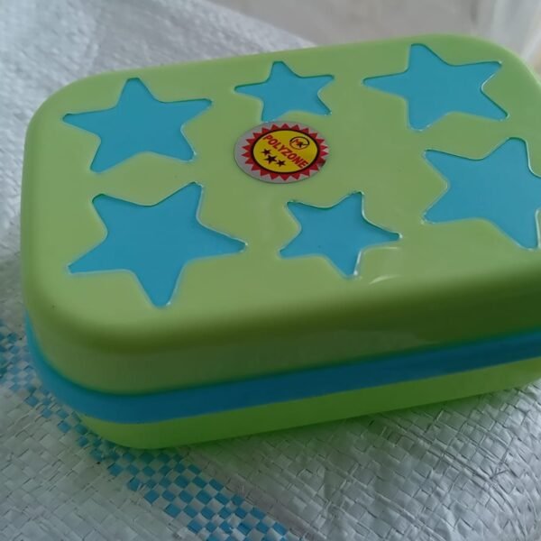 Star Shaped Self Design Soap Case Holder for Bathroom