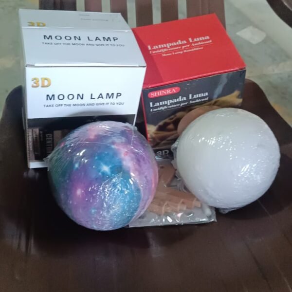 67789092-3ab1-464d-8332-c282ecb002cb.jpg 3D 2 in 1 LED Printed Moon Lamp & Aroma Diffuser (1 Pc)