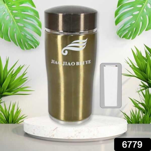 677947pc.jpg Stainless Steel Leak-Proof Water Bottle for Office, Gym & Travel (300ML)