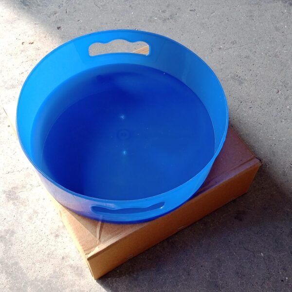 360° Rotating Kitchen Organizer Trolley for Storage - Turntable Tray with Brown Box