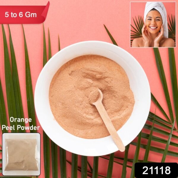 Natural Orange Peel Powder for Face & Skin Care (5 to 6 Gm / 1 Pkt)