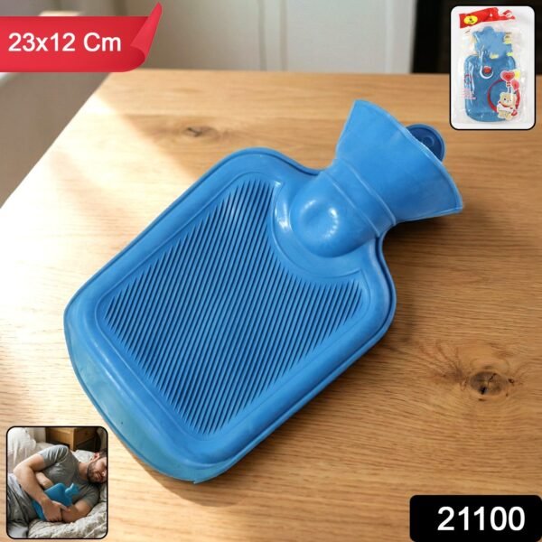 68521100-180Pc-DD_0395-2-Av-Sv.jpg Reusable Hot Water Bag for Pain Relief (23 × 12 cm / 1 Pc)